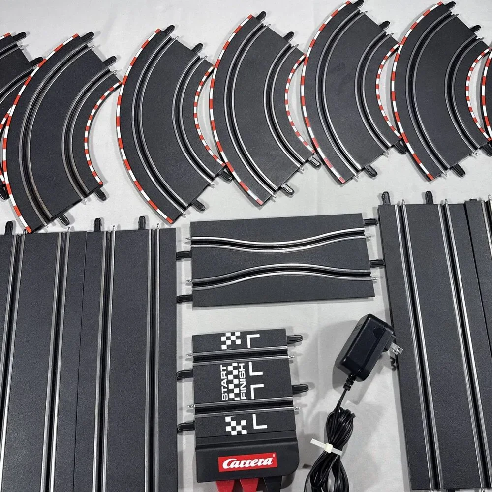 Carrera Go Racing Arena 1:43 Track Lot Of 21 Track + More Pre Owned